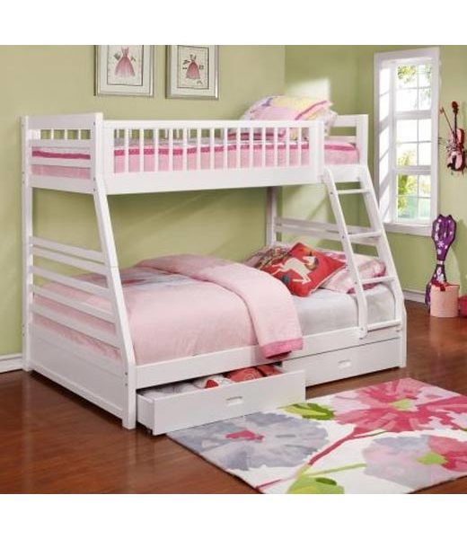 Bunk Bed in White