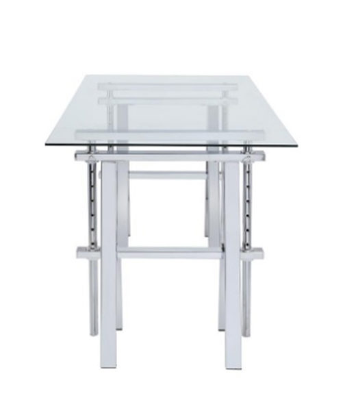 Adjustable Glass Desk Affordable Portables