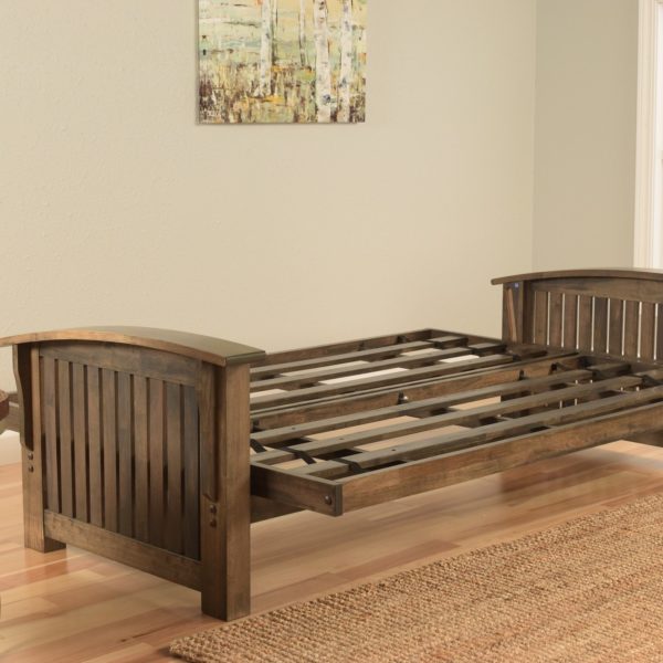 WASHINGTON FULL FUTON RUSTIC-WALNUT AFFORDABLE PORTABLES