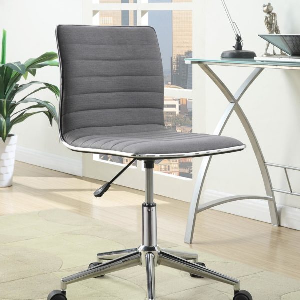 Office Chair Chrome Finish